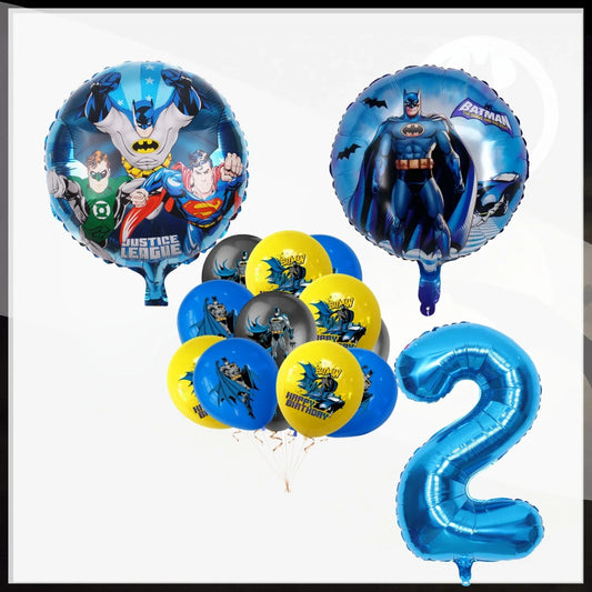 Ballons Batman Chiffre 2