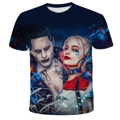 T-Shirt Joket Et Harley Quinn