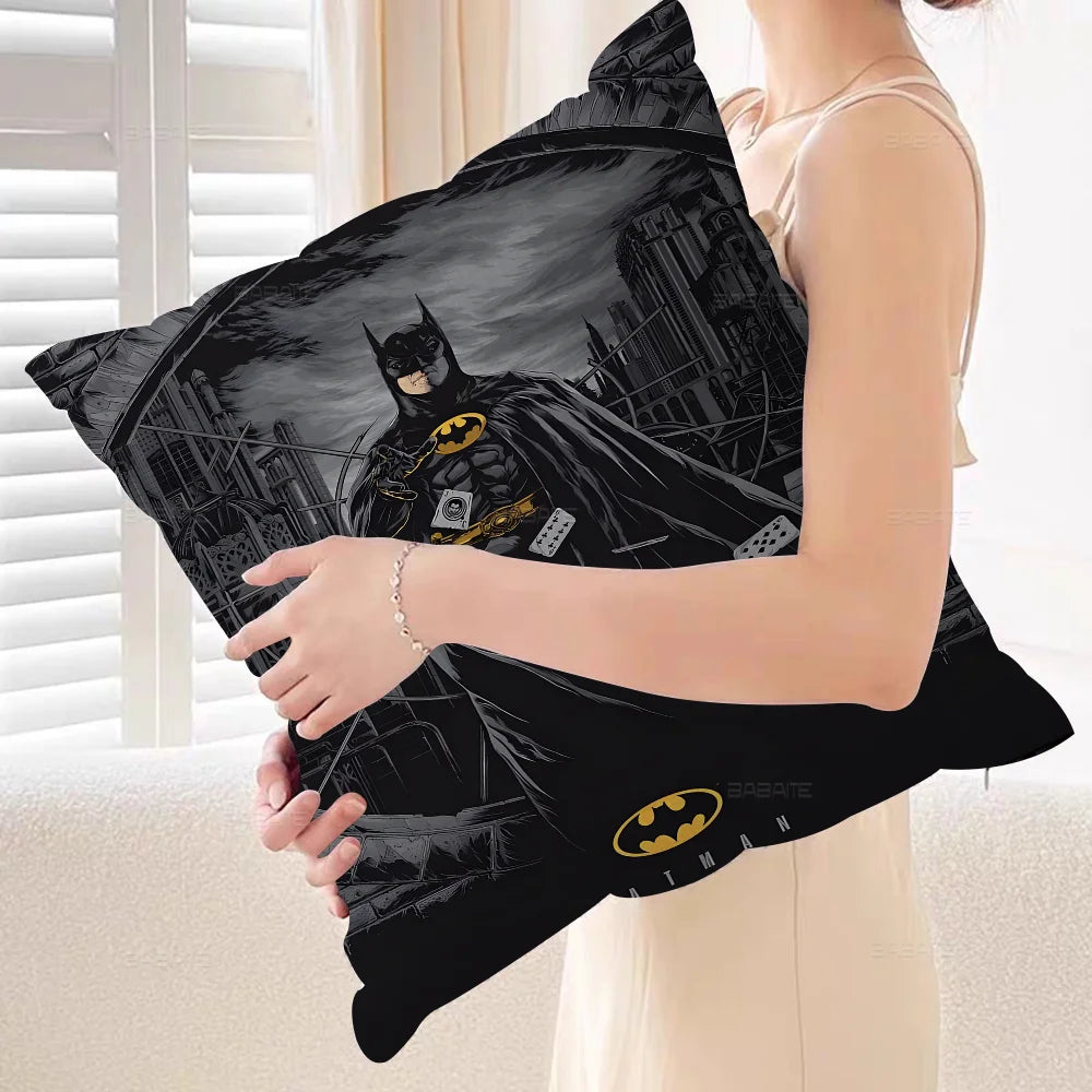 Housse de Coussin Batman Dessin Animé