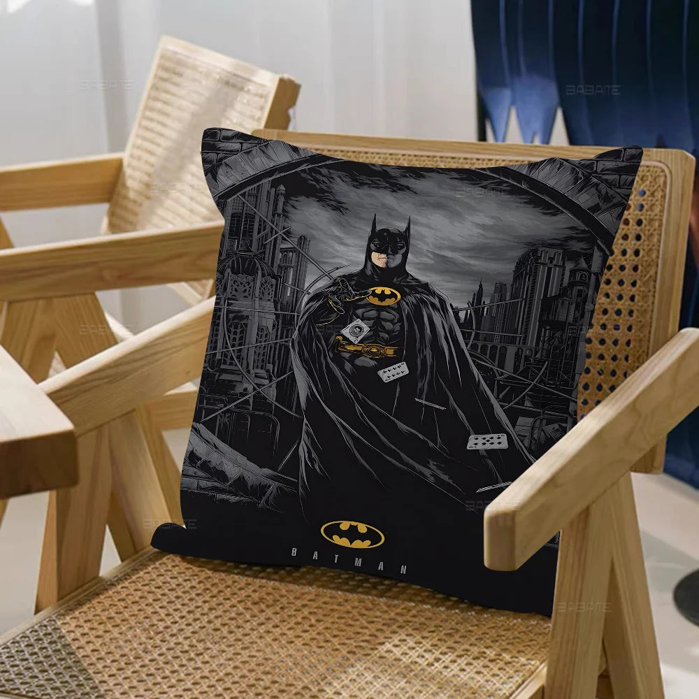 Housse de Coussin Batman Dessin Animé