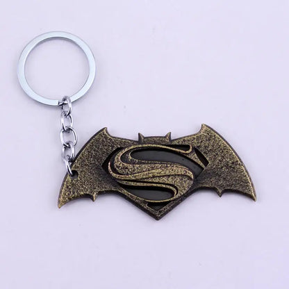 Porte Clé Logo Batman et Superman