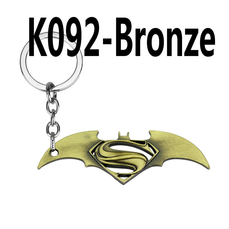 Porte Clé Logo Batman et Superman