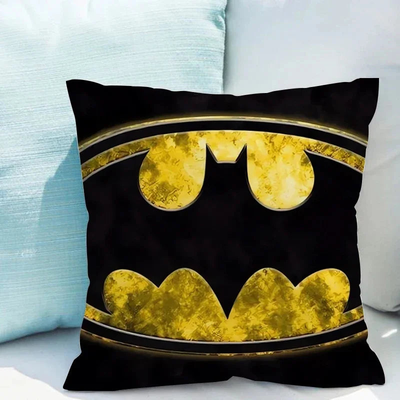 Housse de Coussin Logo Batman Vintage