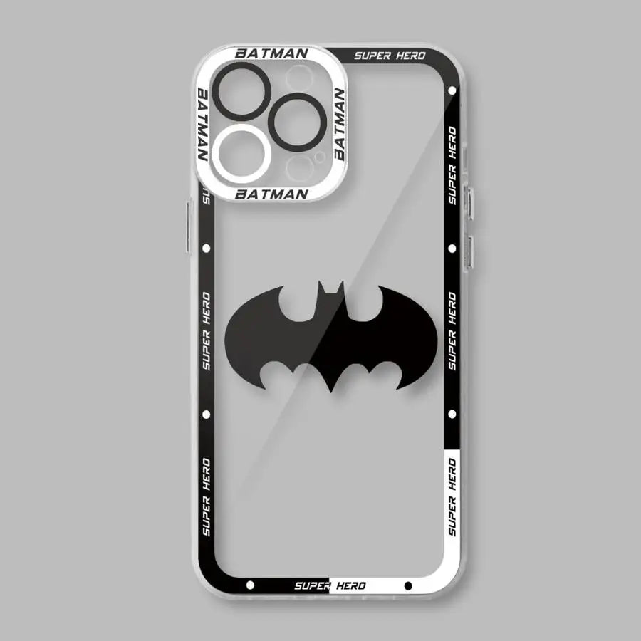 Coque Batman Transparente Anti Jaunissement