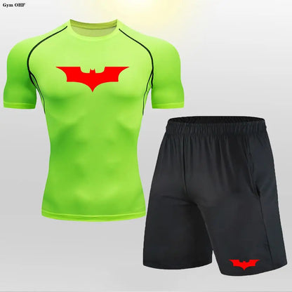 Ensemble Short et T-Shirt de Compression Batman