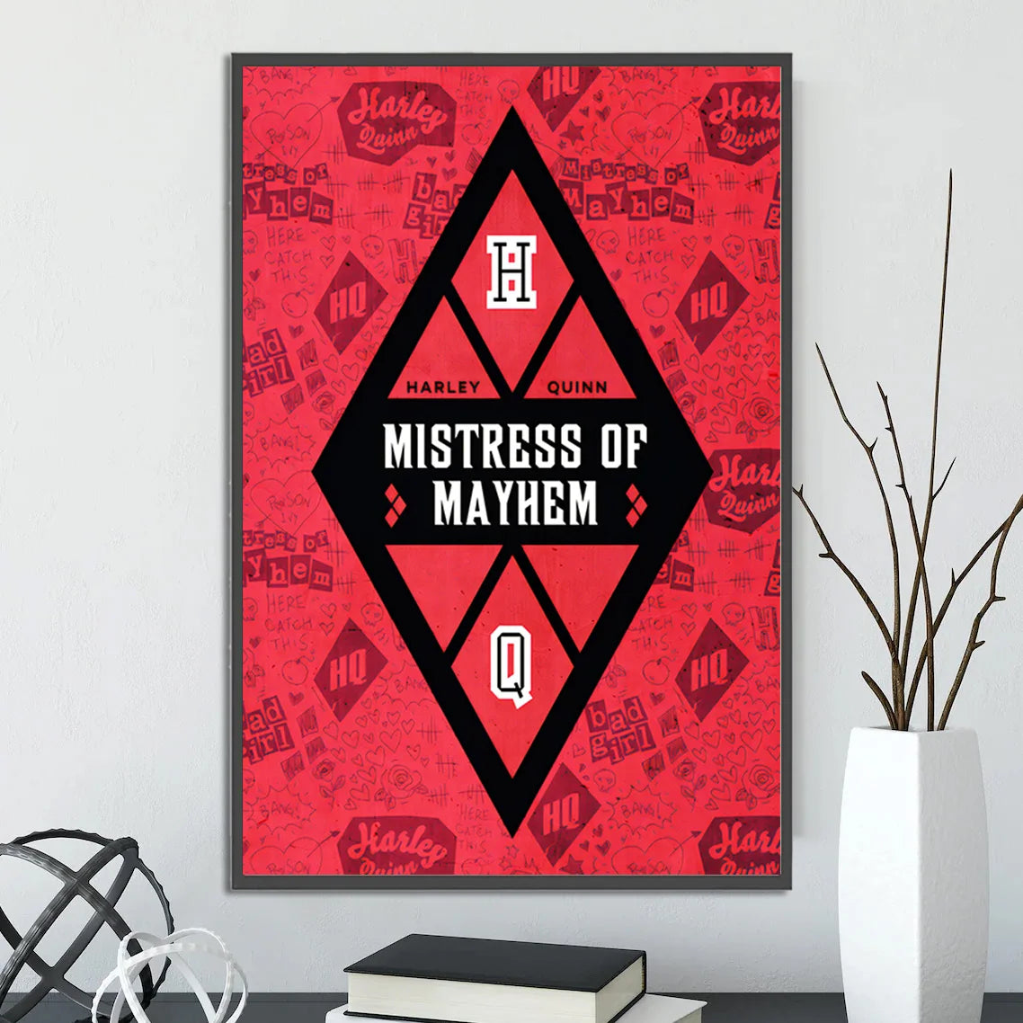 Poster Batman Football Américain