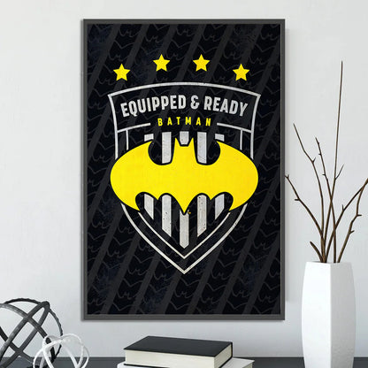 Poster Batman Football Américain