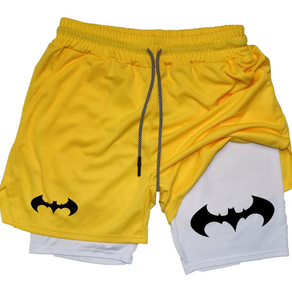 Short de Sport Double Couche Batman