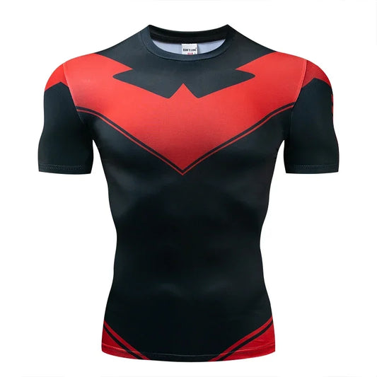 T-shirt de Compression Red Hood