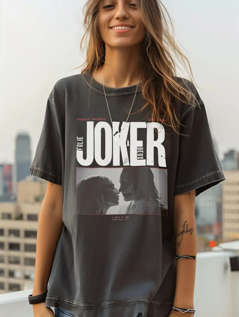 T-Shirt Joker : Folie à Deux