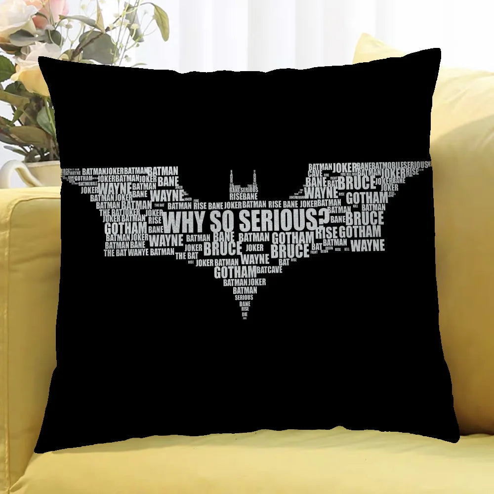 Housse de Coussin  de Salon Batman