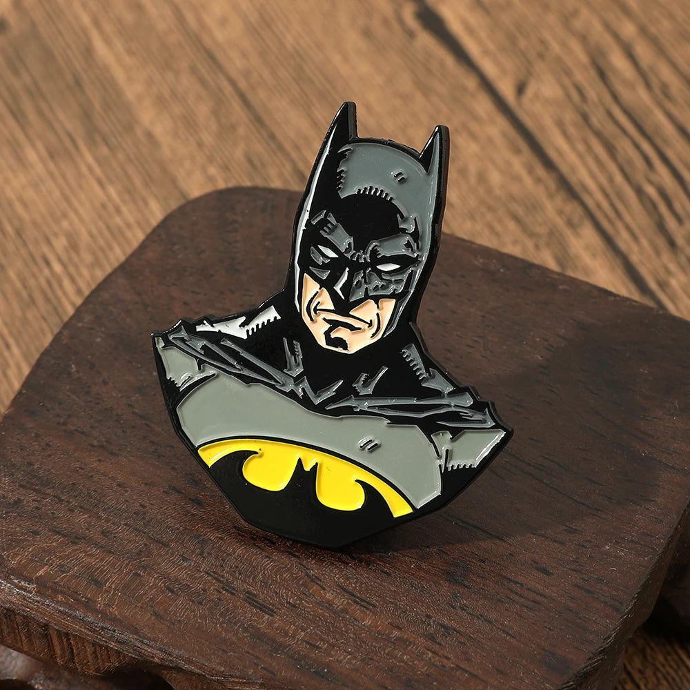 Batman Pin Large Batman Cartoon Pins | Batman Shop – Boutique Batman