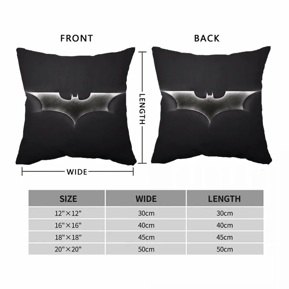 Housse de Coussin de Décoration Batman