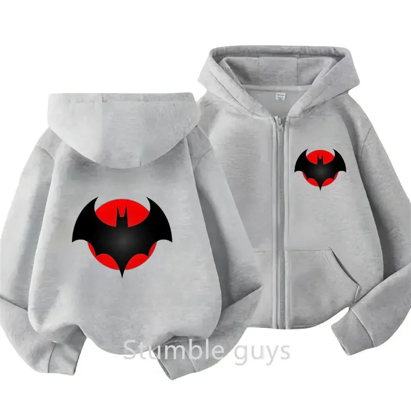 Pull Zip Batman Vintage pour Enfant