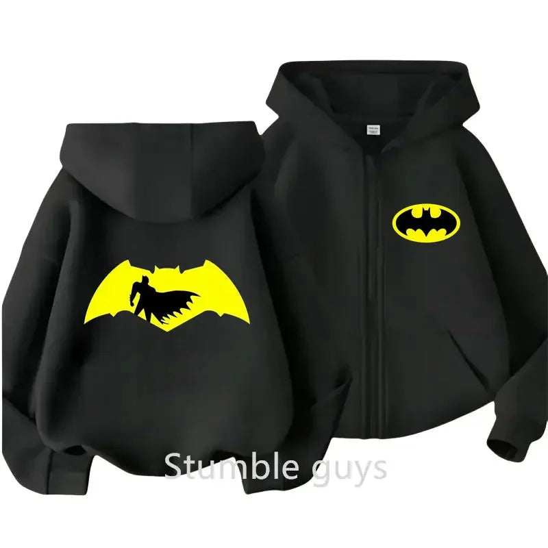 Pull Zip Batman Vintage pour Enfant