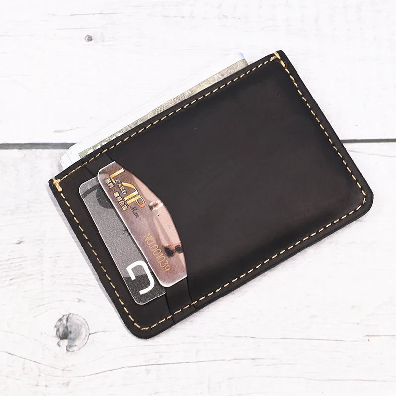 Cartera de piel con máscara de Batman