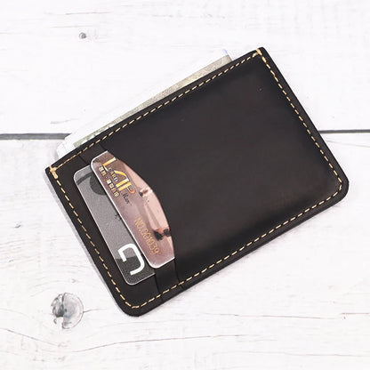 Cartera de piel con máscara de Batman