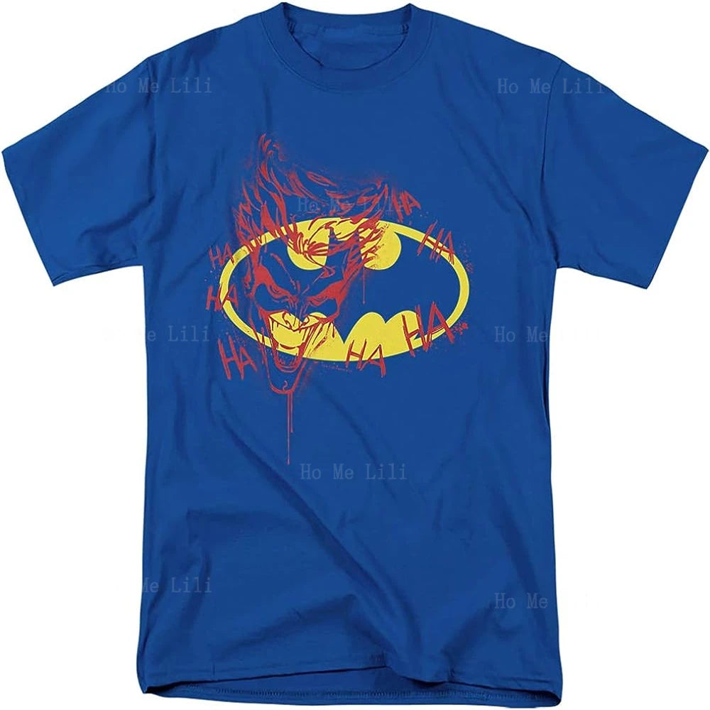 T-Shirt Batman et Joker "Hahaha"