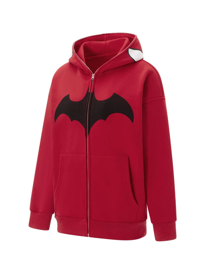 Pull Zip Batman Femme