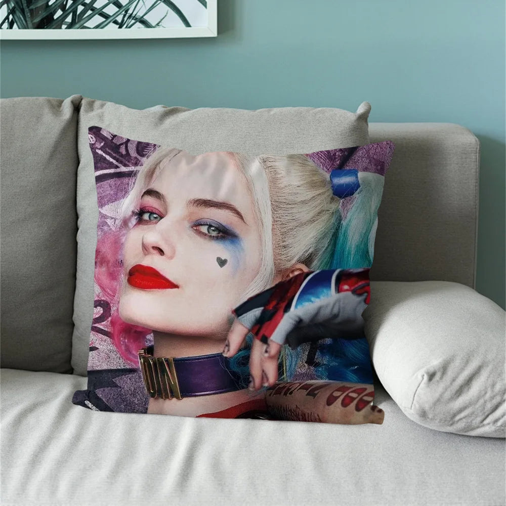 Housse De Coussin Harley Quinn Margot Robbie