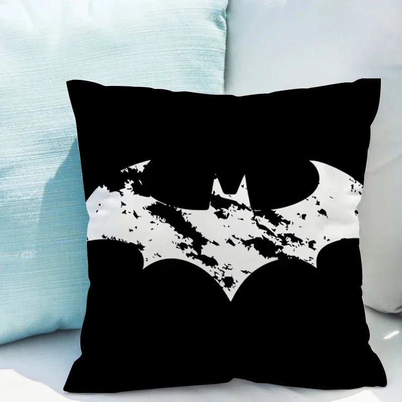 Housse de Coussin Logo Batman Vintage