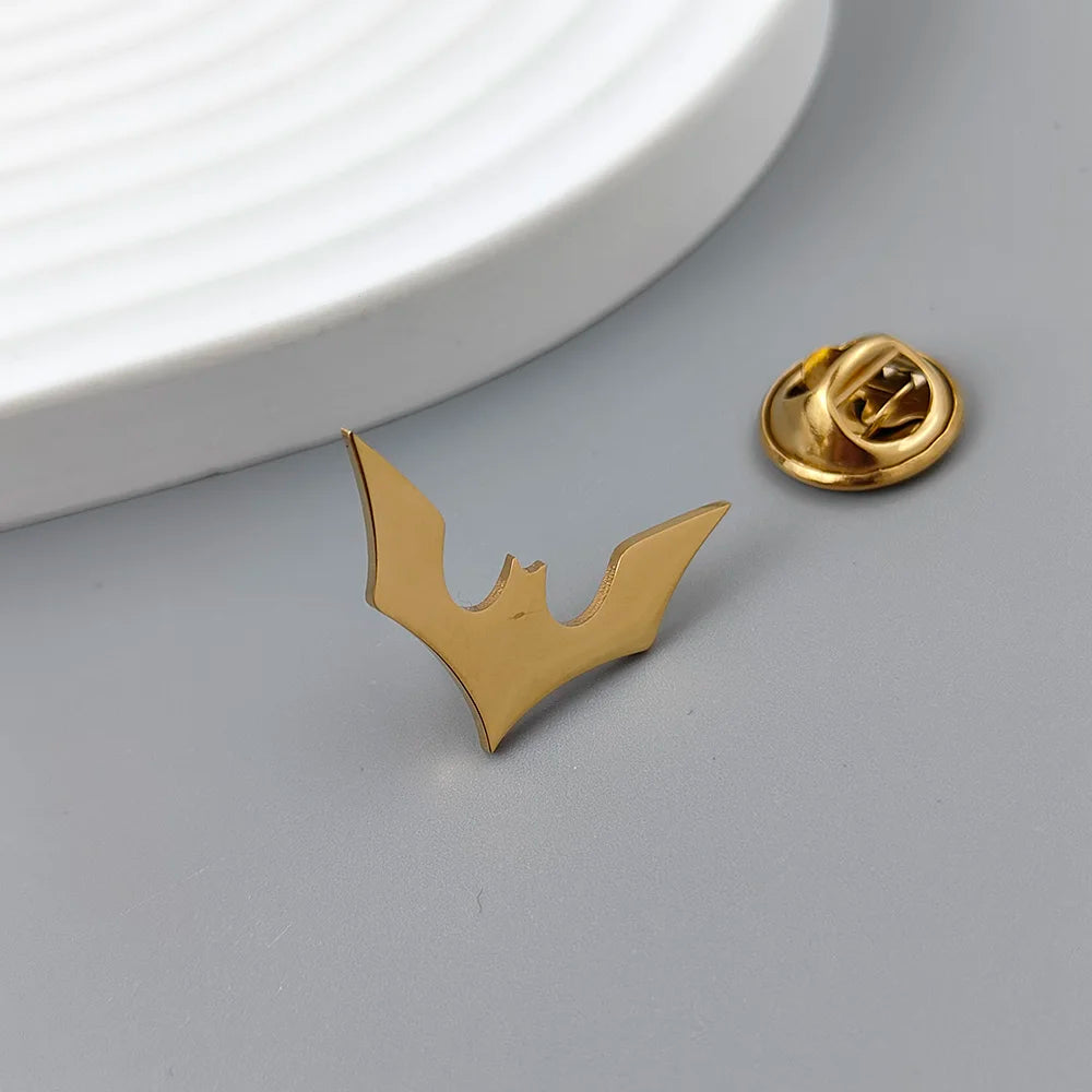 Broche Batman Doré