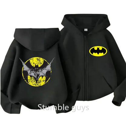 Pull Zip Batman Vintage pour Enfant