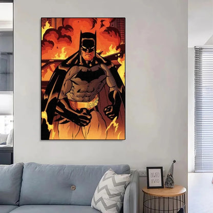 Poster Batman Vintage Bande Dessinée