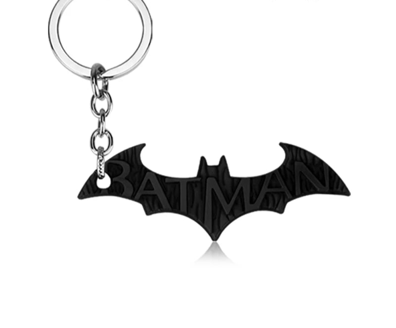 Porte Clé Batman Chauve Souris Noir