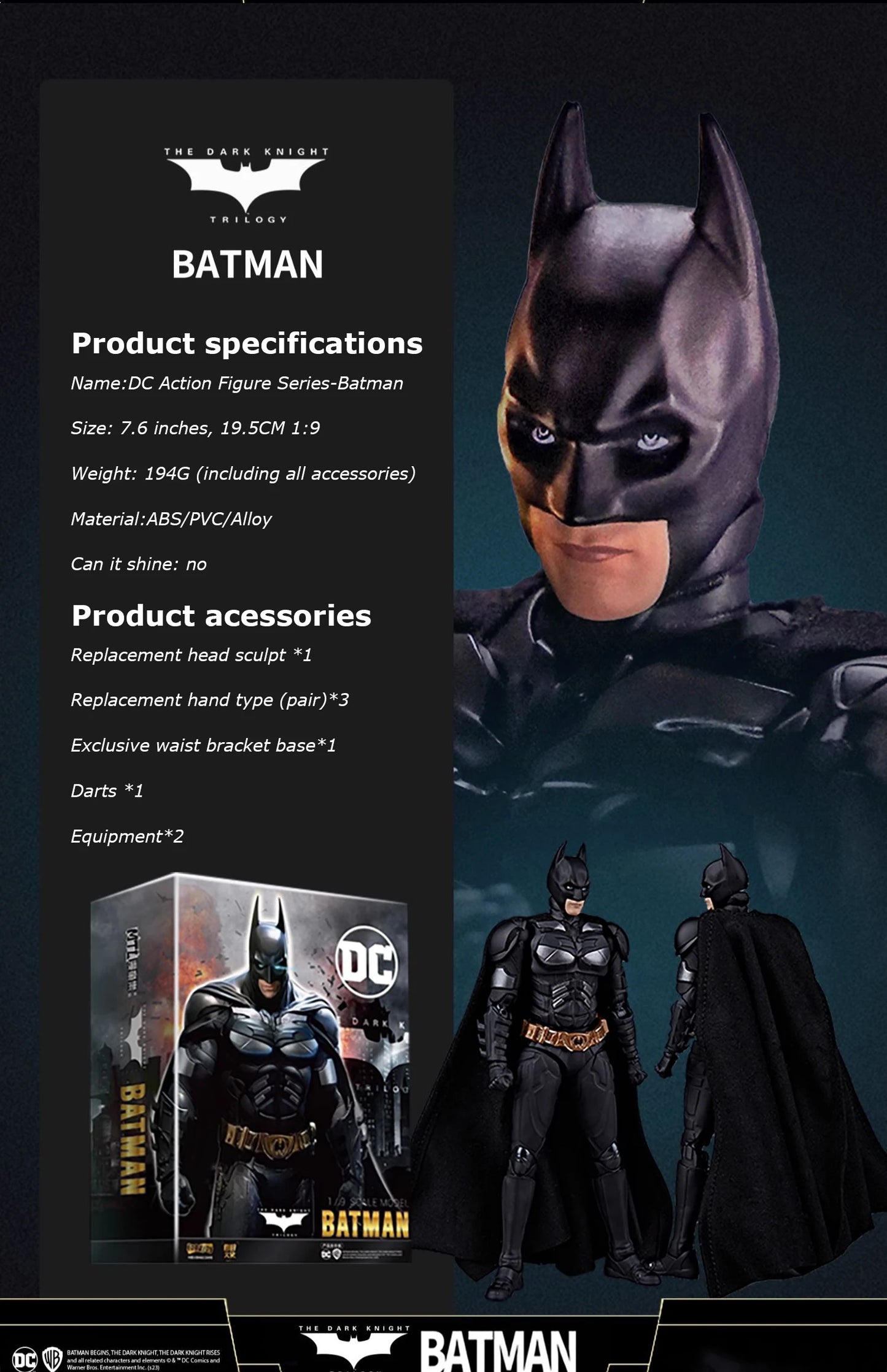 Figurine D'Action Batman The Dark Knight