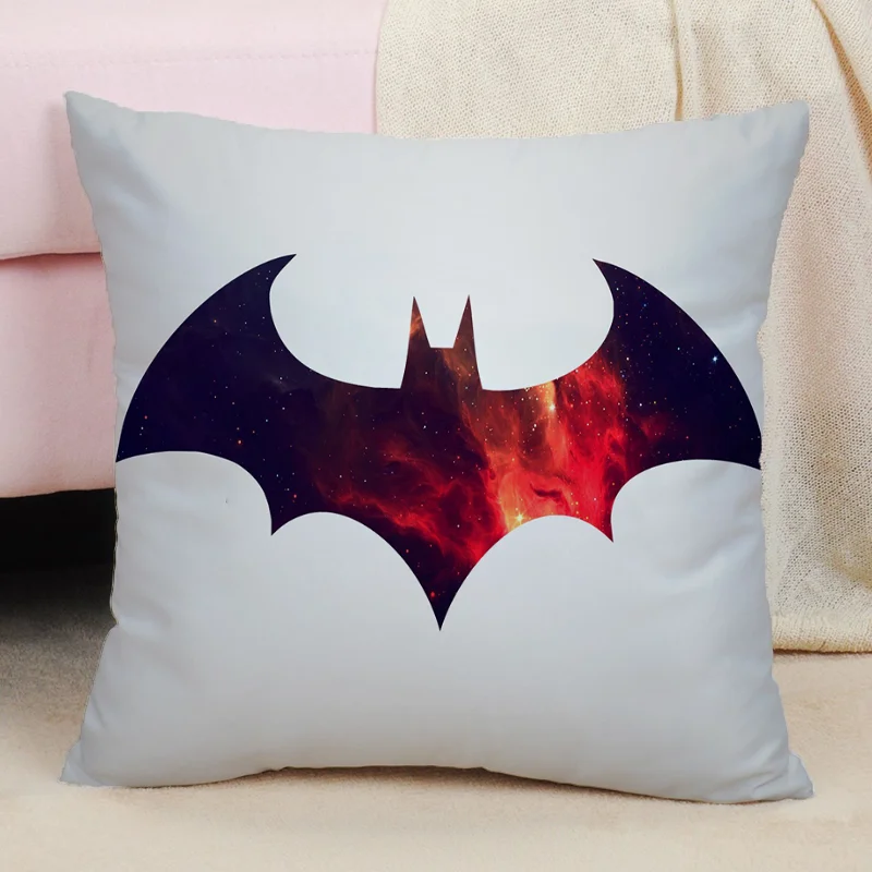 Housse de Coussin de Décoration Batman