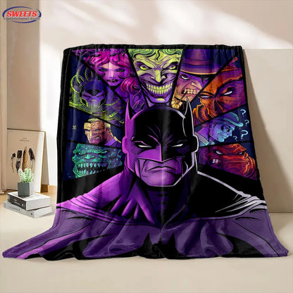 Plaid de Canapé Lit Premium Batman