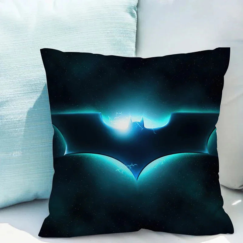 Housse de Coussin Logo Batman Vintage