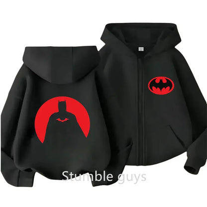 Pull Zip Batman Vintage pour Enfant