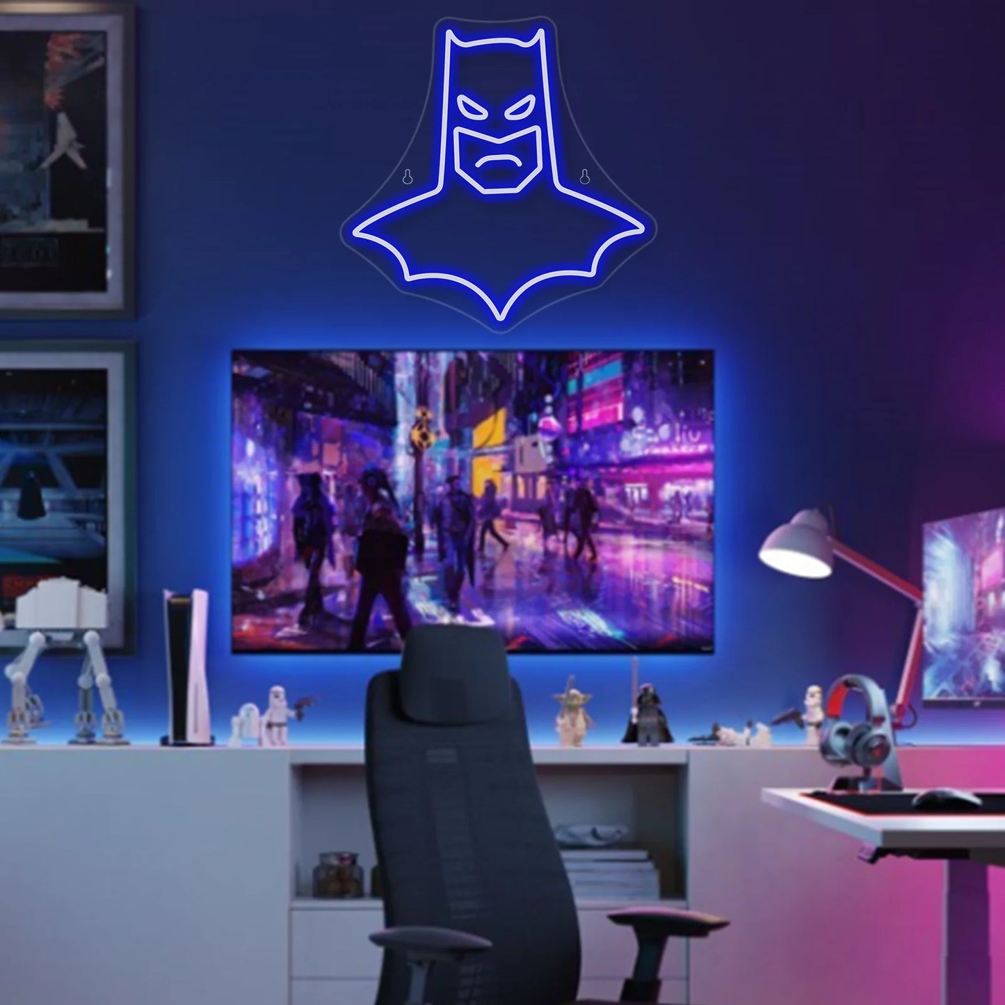 Lampe Murale Masque de Batman