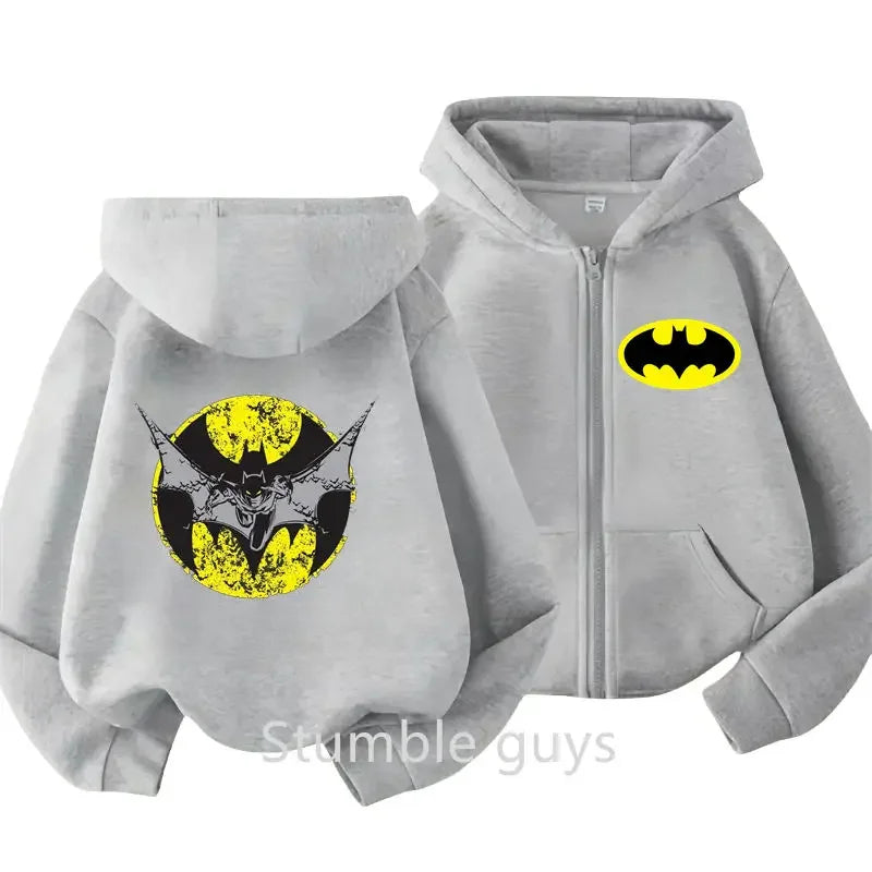 Pull Zip Batman Vintage pour Enfant