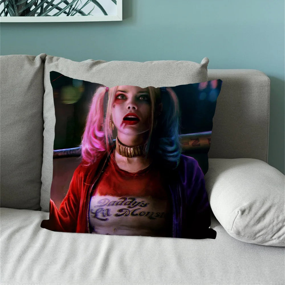 Housse De Coussin Harley Quinn Margot Robbie