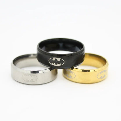 Bague Batman en Acier