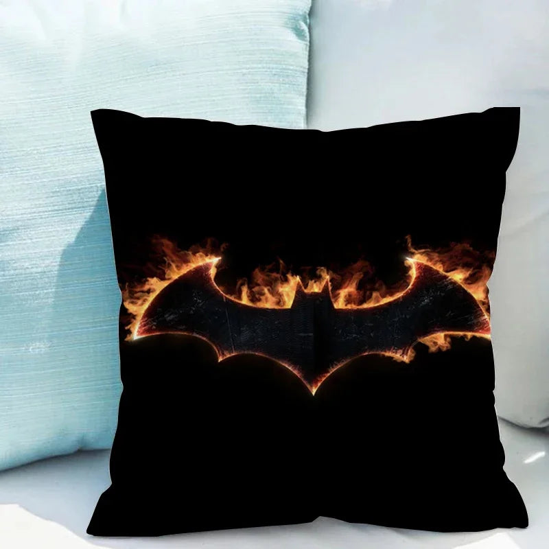 Housse de Coussin Logo Batman Vintage