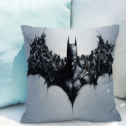 Housse de Coussin Logo Batman Vintage