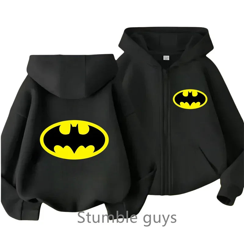 Pull Zip Batman Vintage pour Enfant