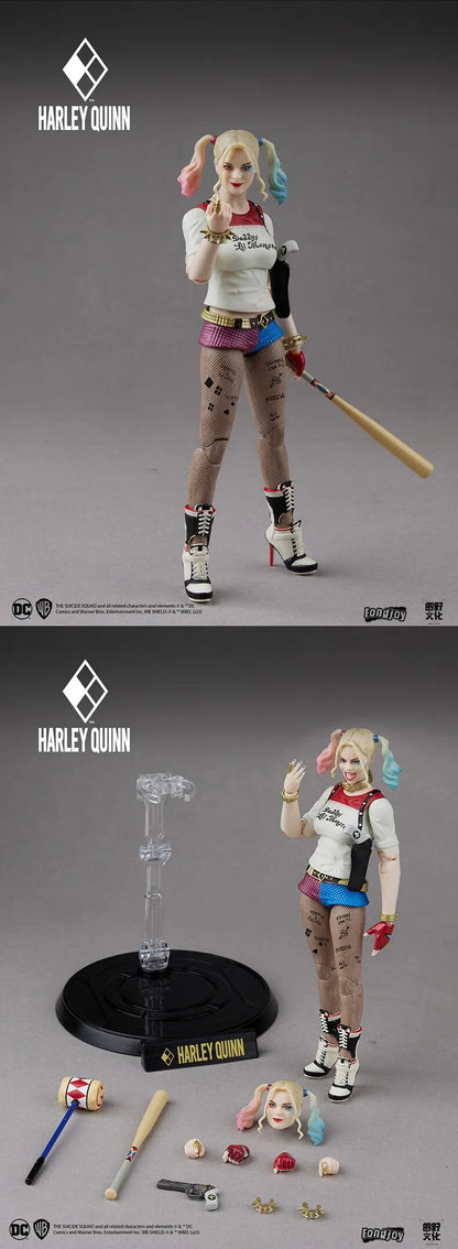 Figurine Harley Quinn et sa Bat