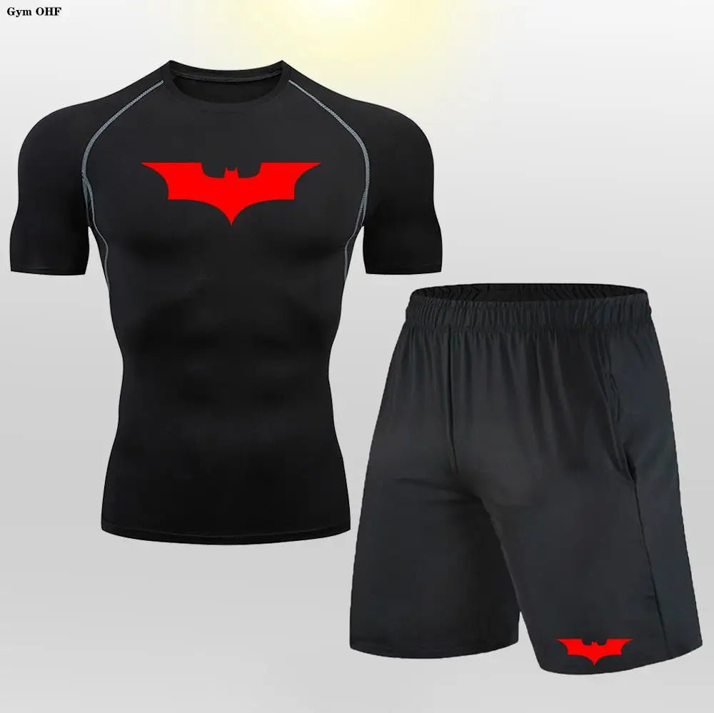 Ensemble Short et T-Shirt de Compression Batman