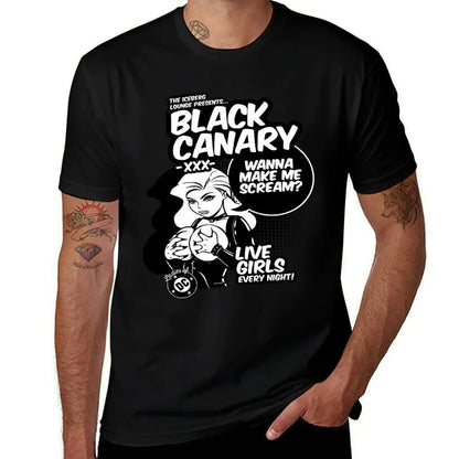 Camiseta vintage de Black Canary