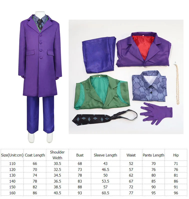 Costume Joker pour Enfant