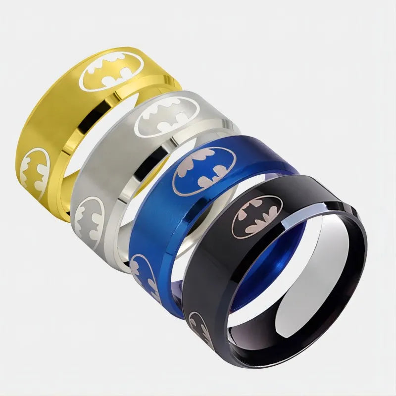 Bague Batman en Acier