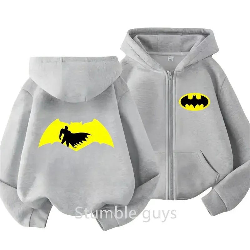 Pull Zip Batman Vintage pour Enfant