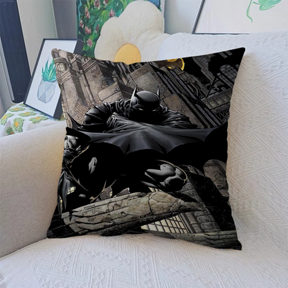 Housse de Coussin Batman Dessin Animé