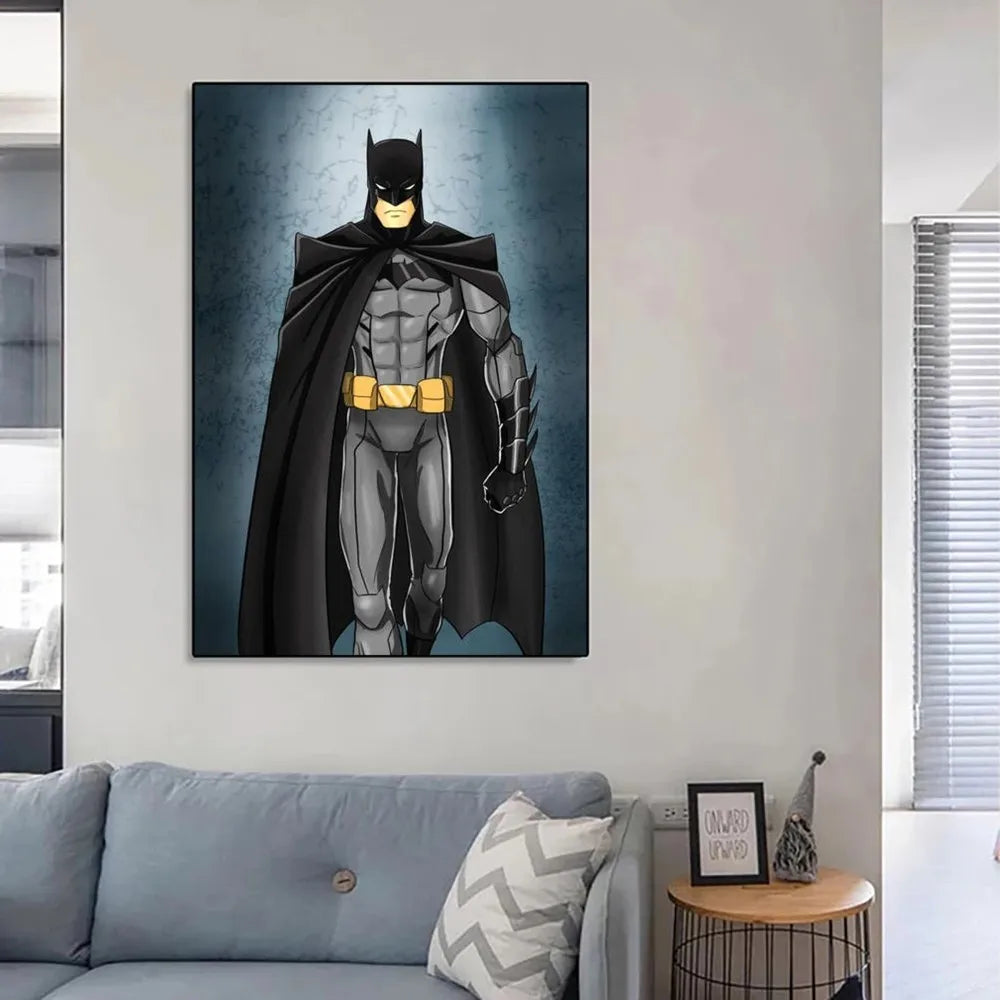 Poster Batman Vintage Bande Dessinée