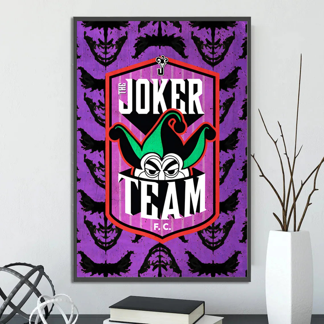 Poster Batman Football Américain